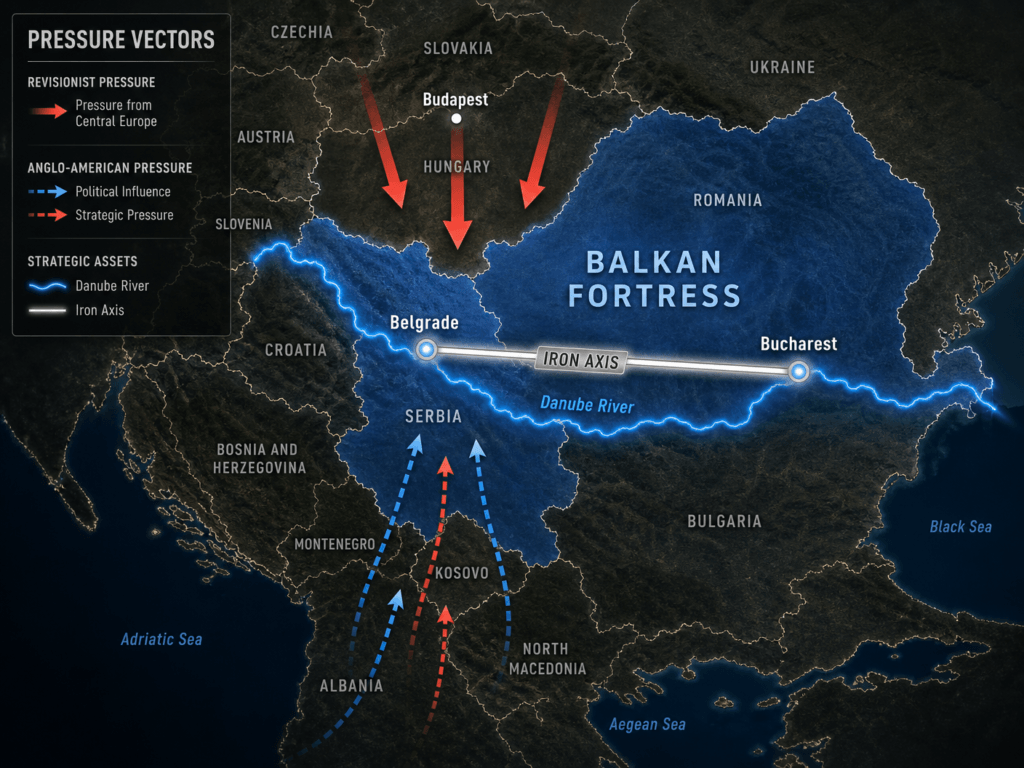 Букурешт и Београд и Балканска тврђава