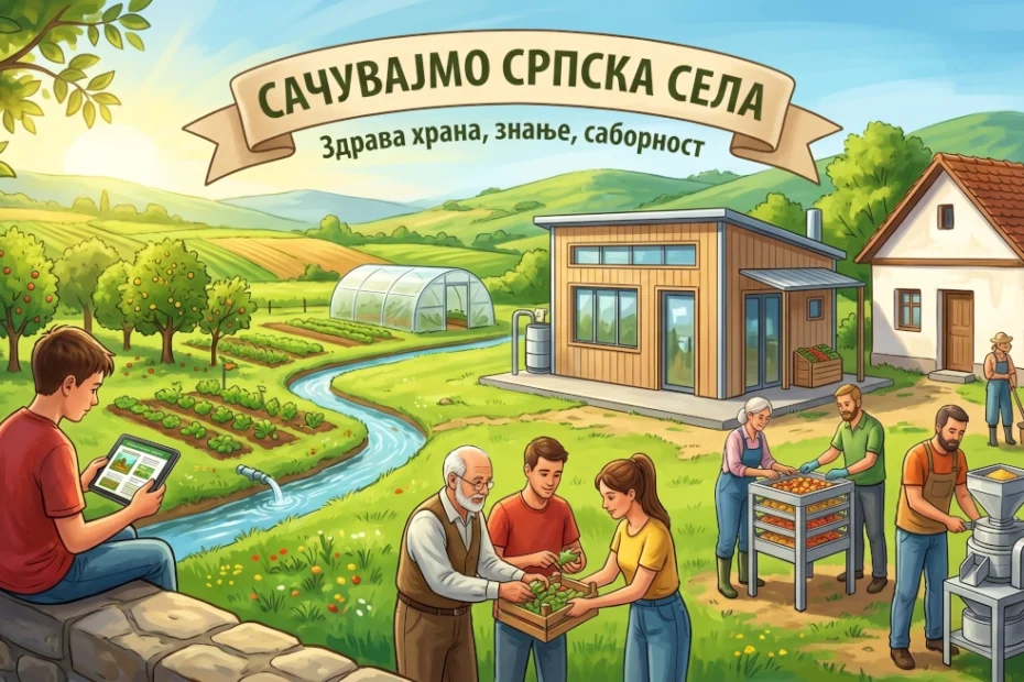 Српско село здрава храна и саборност